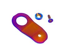 Load image into Gallery viewer, Vaikhari Titanium Burnt Honda Radiator Stay w/ Titanium Finisher